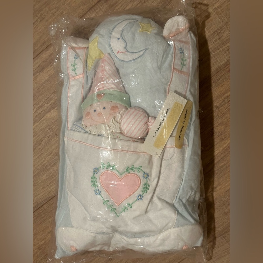 House of Hatten Vintage Nursery Decorative Pillow Whimsy Unisex Denise Calla NWT